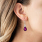 5th Avenue Fireworks - Pink - Paparazzi Earring Image