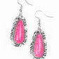 Cruzin Colorado - Pink - Paparazzi Earring Image