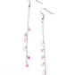 ​Extended Eloquence - Pink - Paparazzi Earring Image