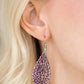 Indie Idol - Purple - Paparazzi Earring Image
