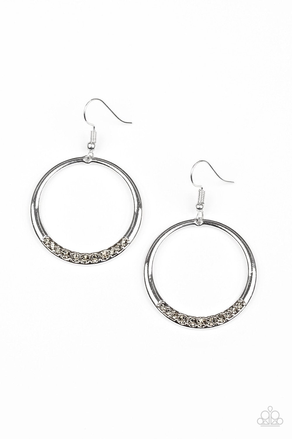 Paparazzi Earring ~ Morning Mimosas - Silver