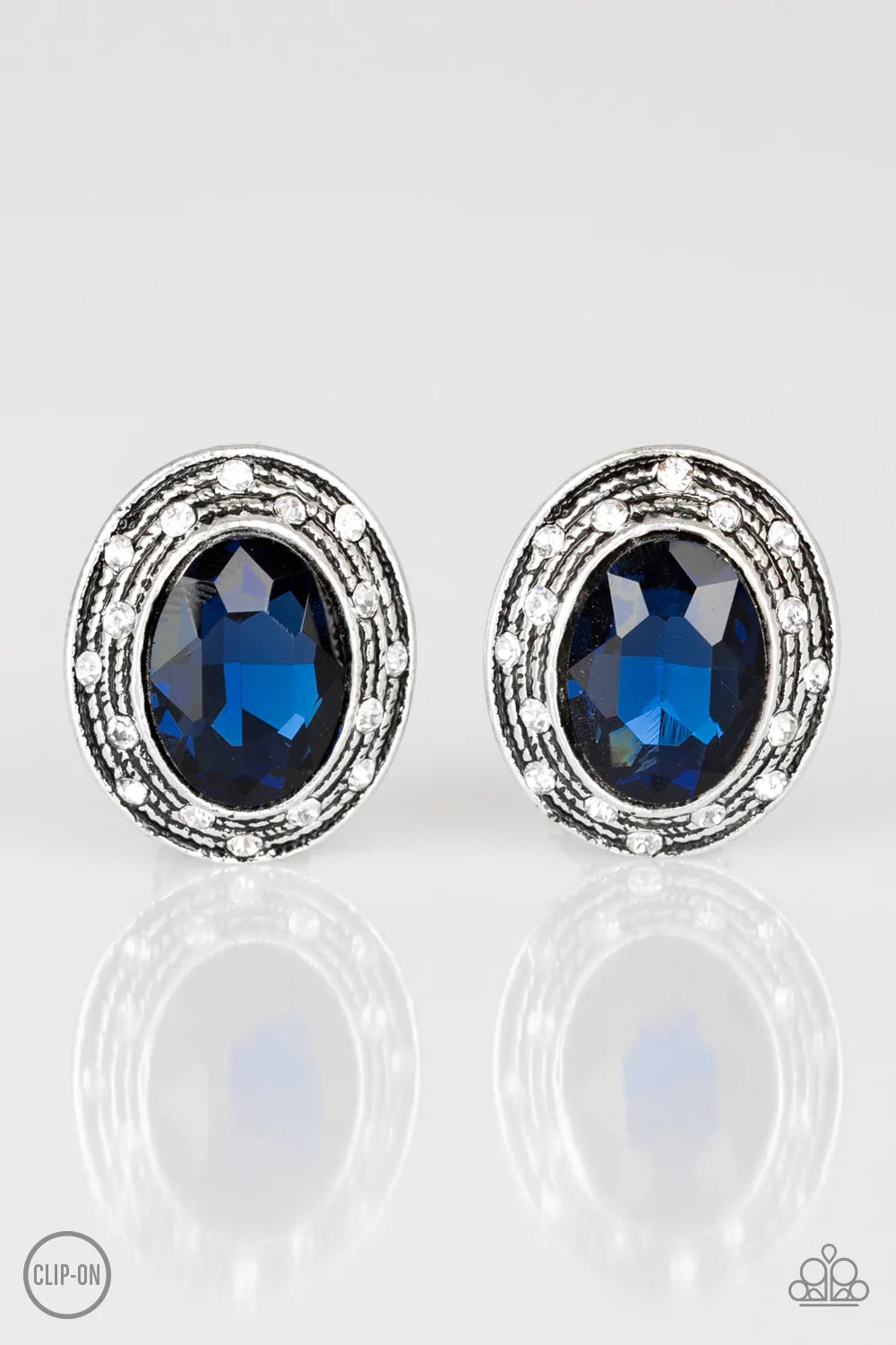 Paparazzi Earring ~ East Side Etiquette - Blue