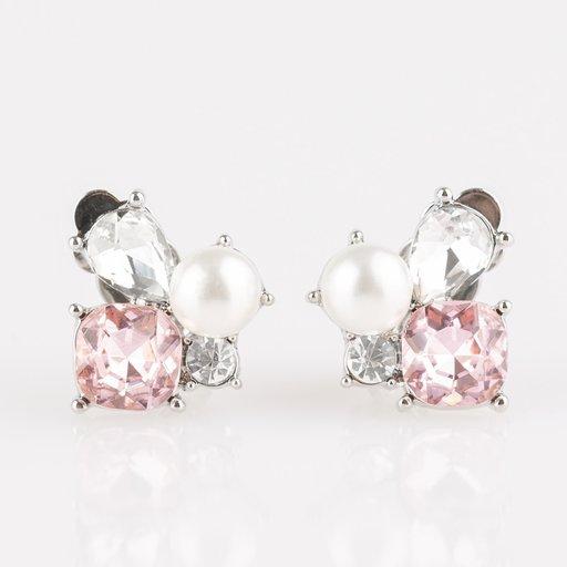 Paparazzi Earring ~ Highly High-Class - Pink