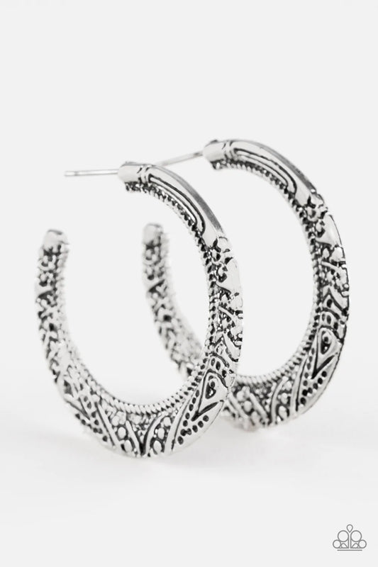 Paparazzi Earring ~ Rumba Rendezvous - Silver