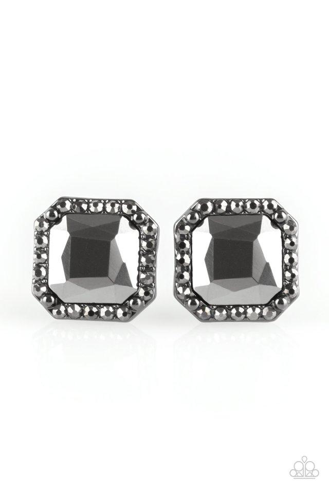 Paparazzi Earring ~ Act Your AGELESS - Black