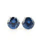 Come Out On Top - Blue - Paparazzi Earring Image