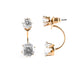 Starlet Squad - Gold - Paparazzi Earring Image