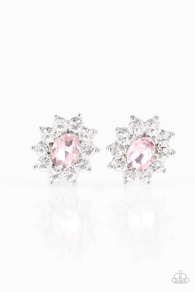 Paparazzi Earring ~ Starry Nights - Pink