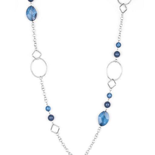 Paparazzi Necklace ~ Very Visionary - Blue