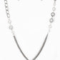 Uptown Talker - White - Paparazzi Necklace Image