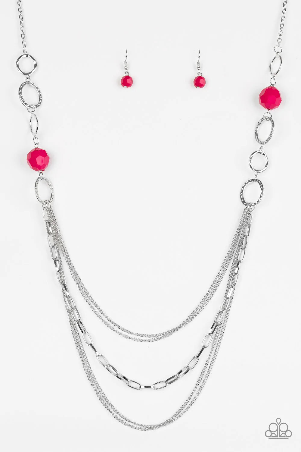 Paparazzi Necklace ~ Margarita Masquerades - Pink