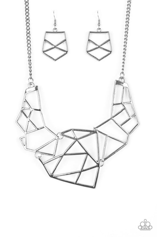 World Shattering - Black - Paparazzi Necklace Image