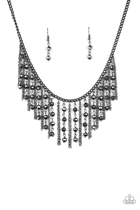 Rebel Remix - Black - Paparazzi Necklace Image