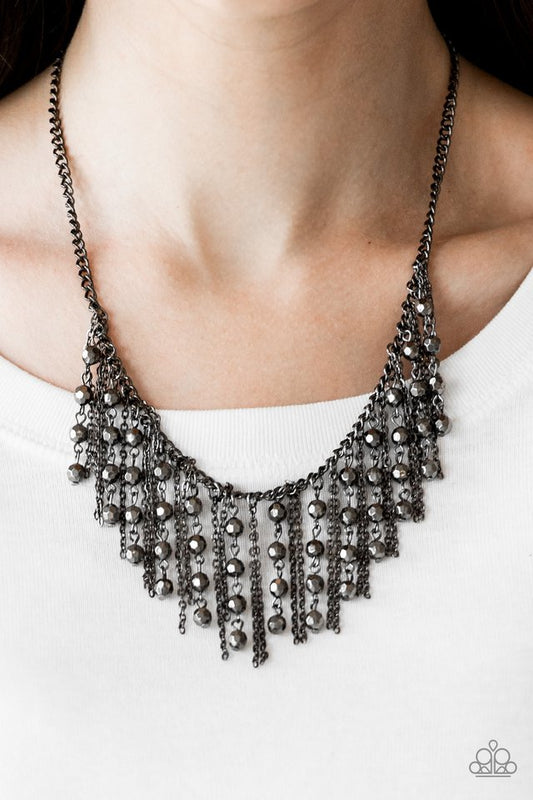 Rebel Remix - Black - Paparazzi Necklace Image