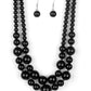 The More The Modest - Black - Paparazzi Necklace Image