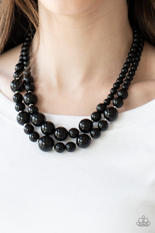 The More The Modest - Black - Paparazzi Necklace Image