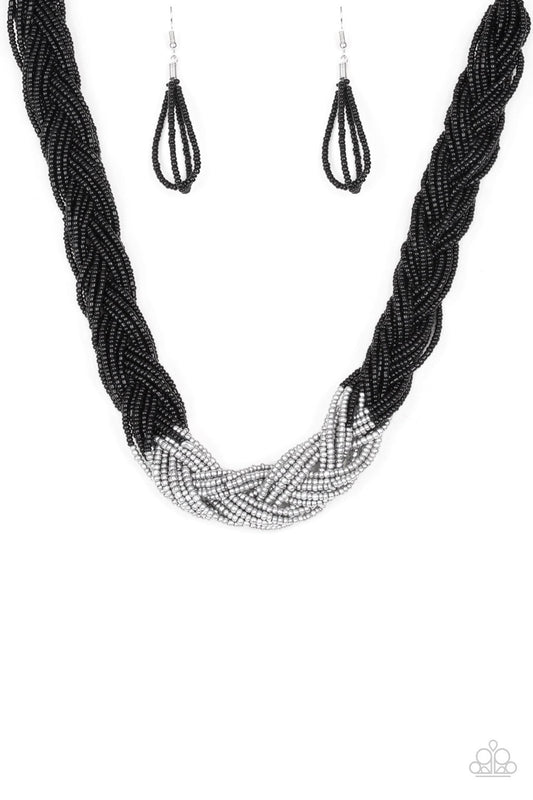 Paparazzi Necklace ~ Brazilian Brilliance - Black