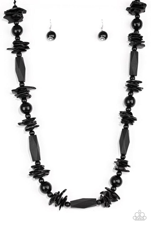 Paparazzi Necklace ~ Cozumel Coast - Black