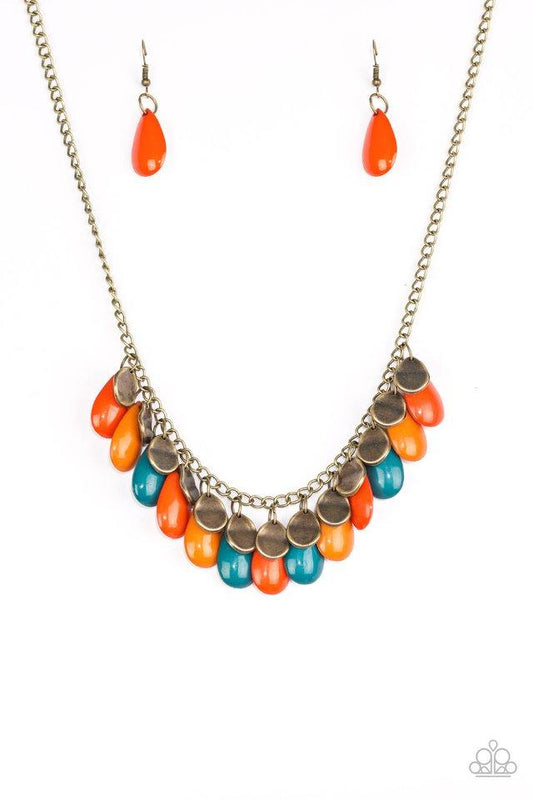 Collar Paparazzi ~ Tormenta tropical - Multicolor