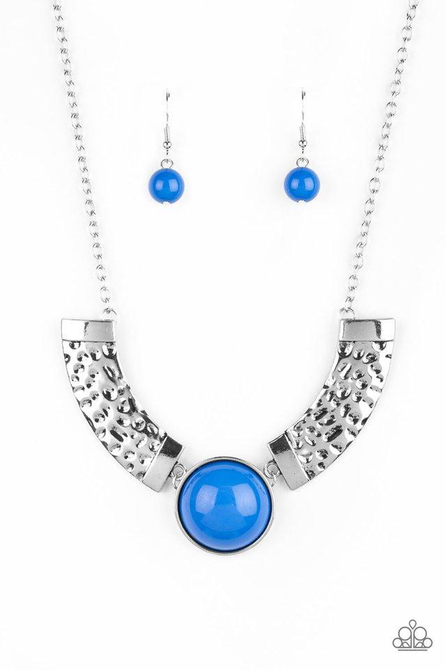 Paparazzi Necklace ~ Egyptian Spell -Blue