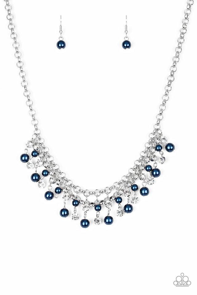 Paparazzi Necklace ~ You May Kiss the Bride - Blue