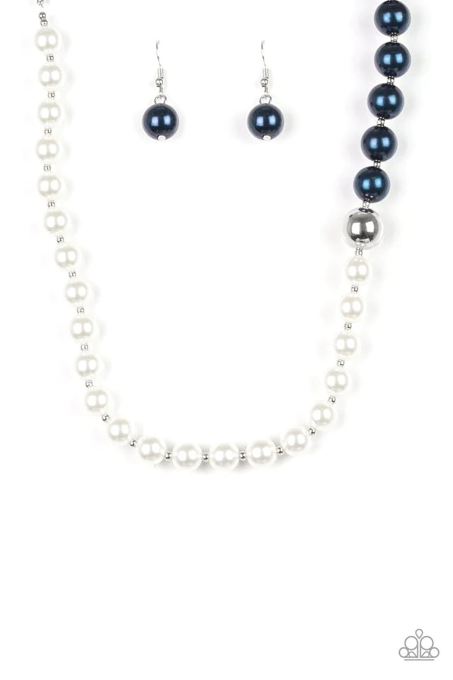 Paparazzi Necklace ~ 5th Avenue A-Lister - Blue