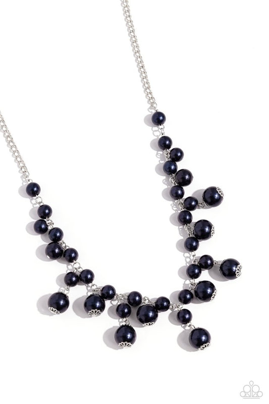 Soon To Be Mrs. - Blue - Paparazzi Necklace Image