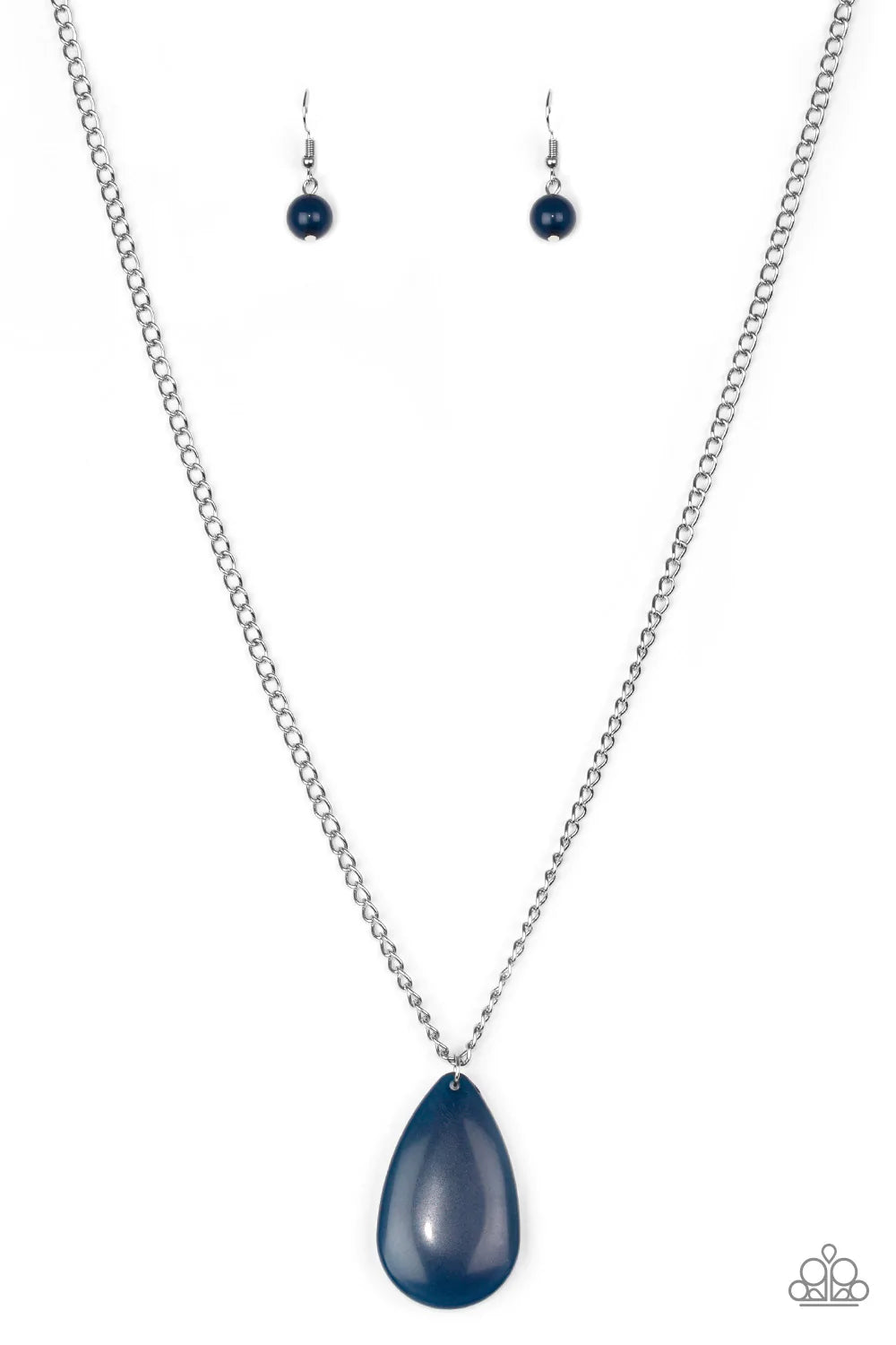 Paparazzi Necklace ~ So Pop-YOU-lar - Blue