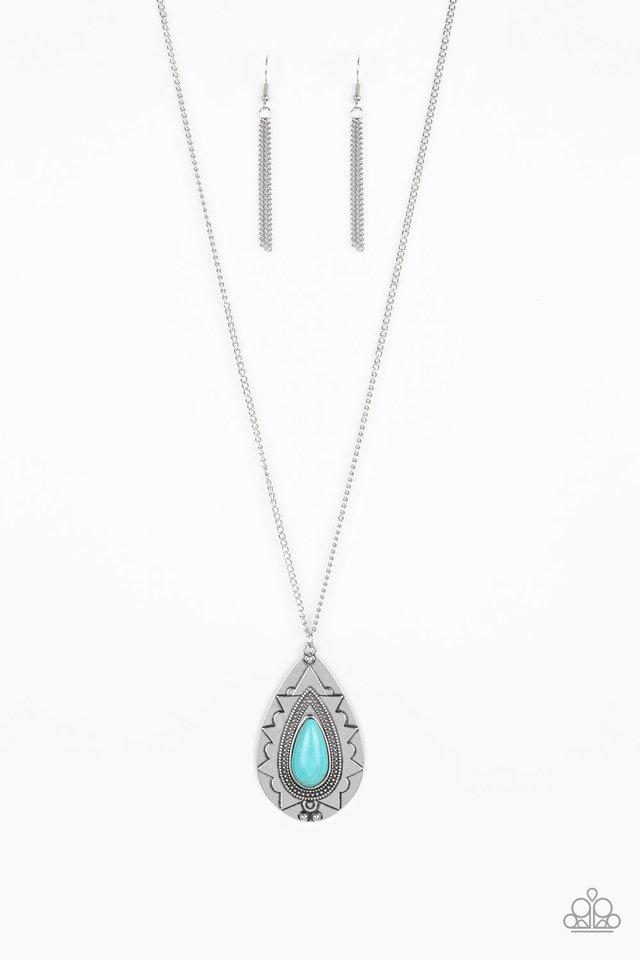 Paparazzi Necklace ~ Sedona Solstice - Blue