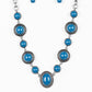 Voyager Vibes - Blue - Paparazzi Necklace Image