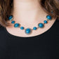 Voyager Vibes - Blue - Paparazzi Necklace Image