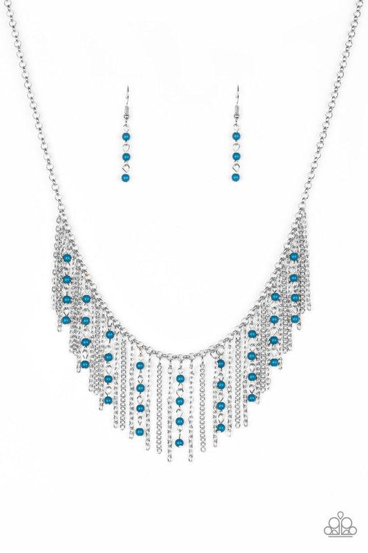 Collar de paparazzi ~ Harlem Hideaway - Azul