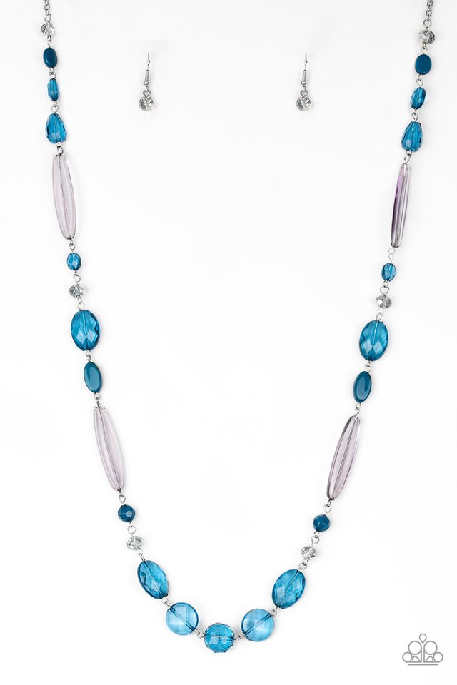 Quite Quintessence - Blue - Paparazzi Necklace Image