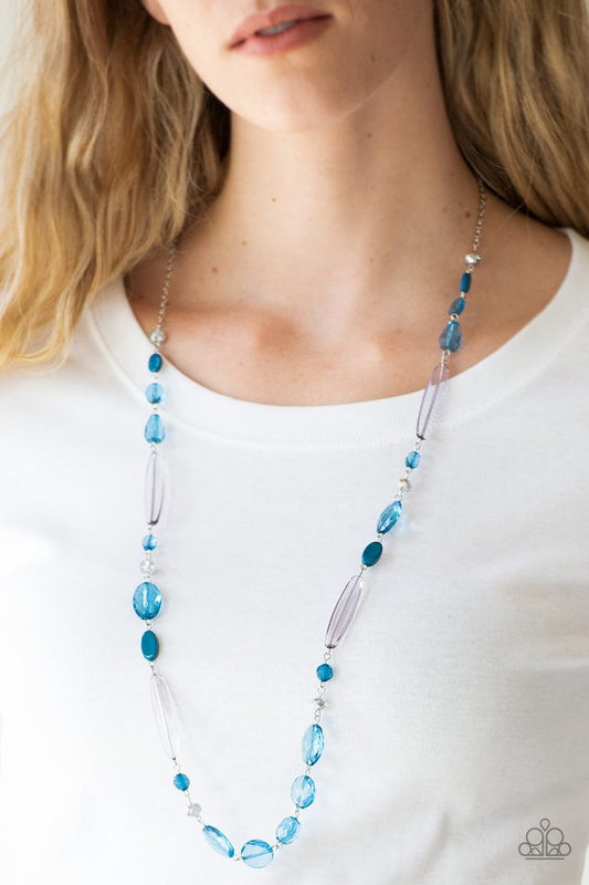 Quite Quintessence - Blue - Paparazzi Necklace Image