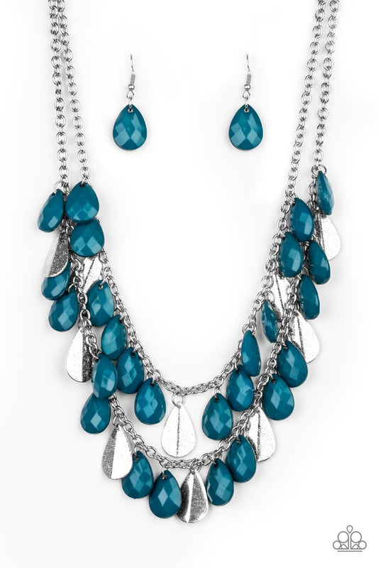 Paparazzi Necklace ~ Life of the FIESTA - Blue