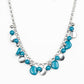 Flirtatiously Florida - Blue - Paparazzi Necklace Image