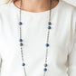 Fashion Fad - Blue - Paparazzi Necklace Image