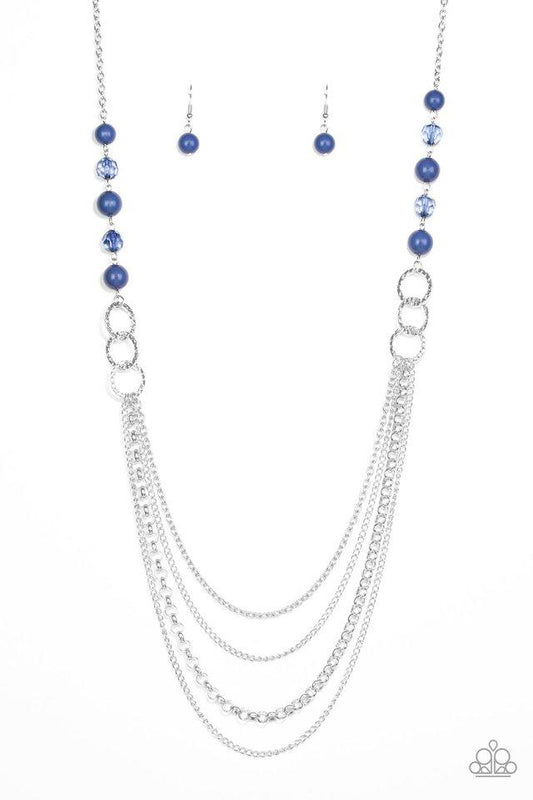 Paparazzi Necklace ~ Vividly Vivid - Blue