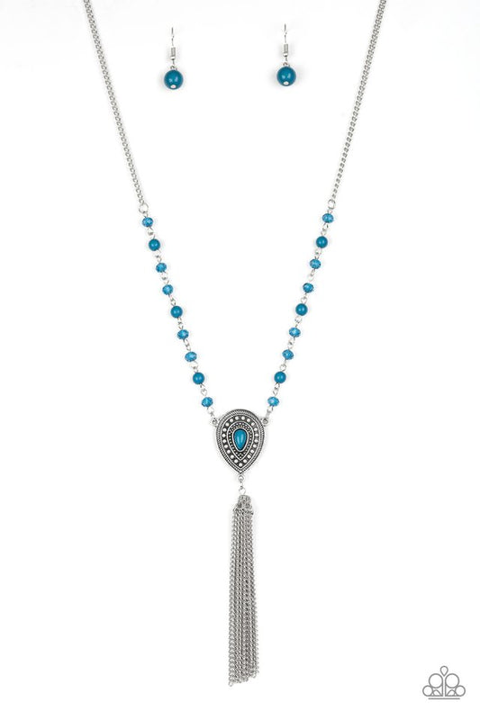 Soul Quest - Blue - Paparazzi Necklace Image