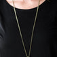 Net Worth - Brass - Paparazzi Necklace Image