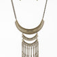 Eastern Empress - Brass - Paparazzi Necklace Image