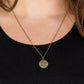 Find Joy - Brass - Paparazzi Necklace Image