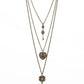 Love Opens All Doors - Brass - Paparazzi Necklace Image