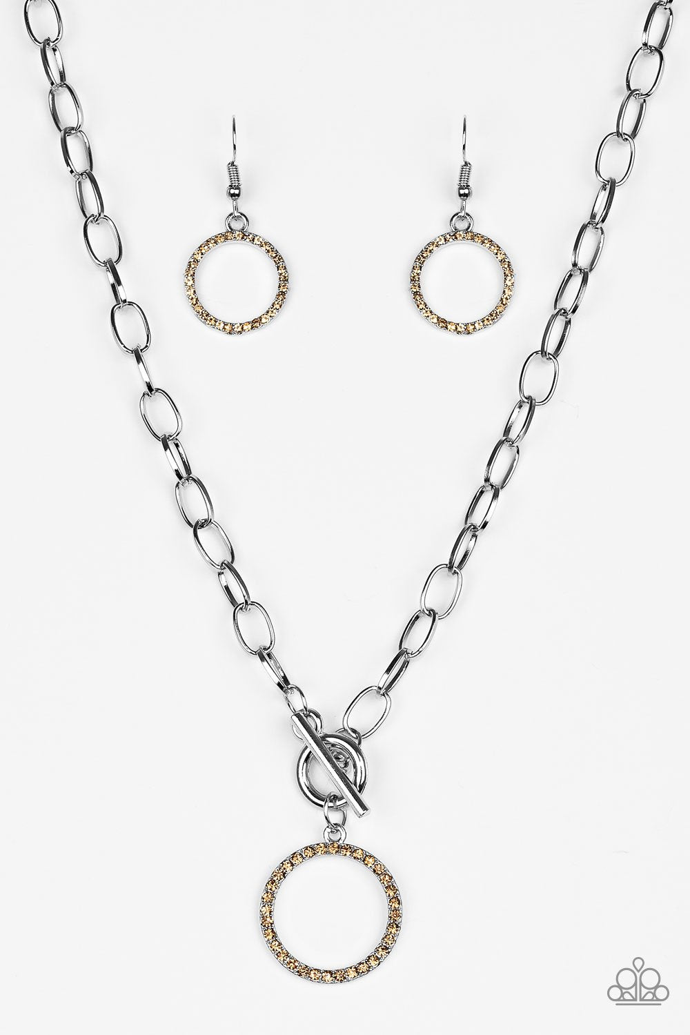 Collar Paparazzi ~ All In Favor - Marrón