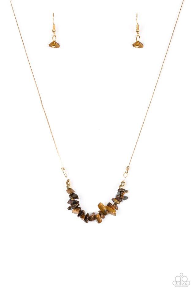 Paparazzi Necklace ~ Back To Nature - Brown