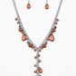 Paparazzi Necklace ~ Crystal Couture - Brown