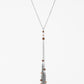 Timeless Tassels - Brown - Paparazzi Necklace Image