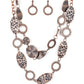 Trippin On Texture - Copper - Paparazzi Necklace Image