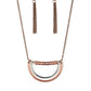 Artificial Arches - Copper - Paparazzi Necklace Image