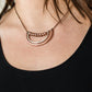 Artificial Arches - Copper - Paparazzi Necklace Image